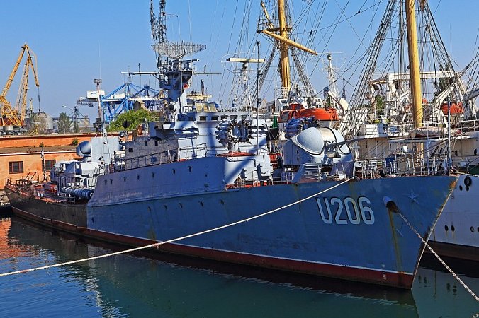 Корвет "Винница" в Одесском порту, ВМС Украины